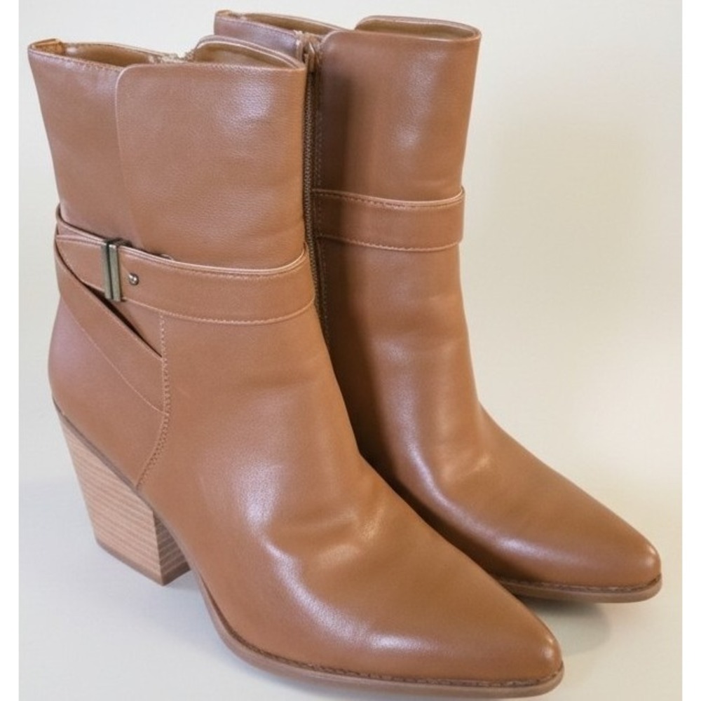 Soul Naturalizer Gingersnap Mocha Ankle Boots Women's Sz 9 New in Box